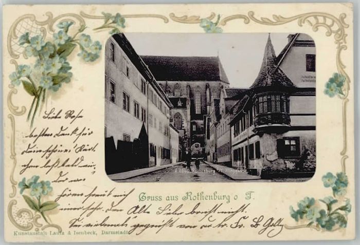 Rothenburg Tauber Klinggasse