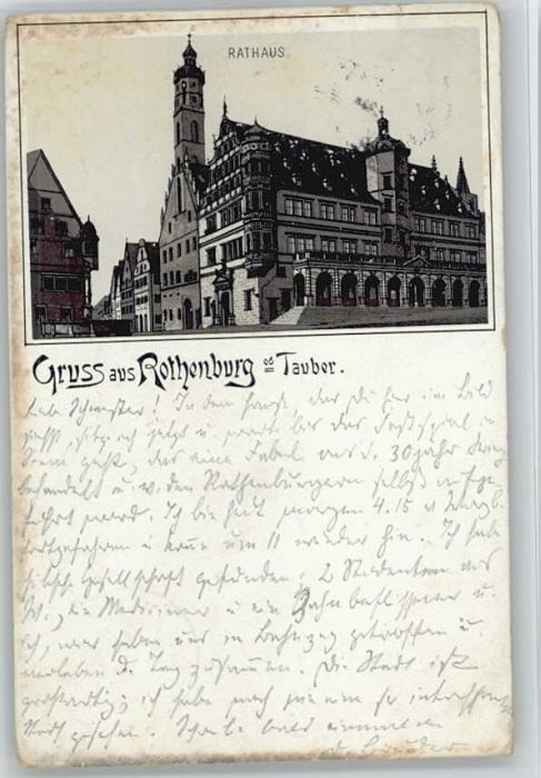 Rothenburg Tauber Rathaus