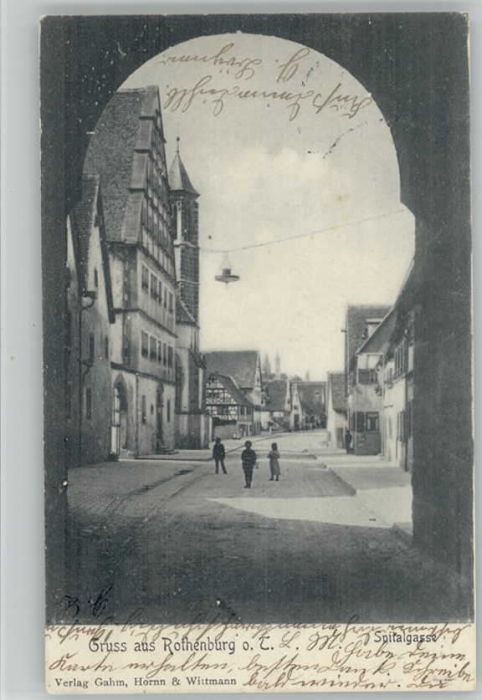 Rothenburg Tauber Spitalgasse
