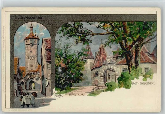 Rothenburg Tauber KünstlerMahler