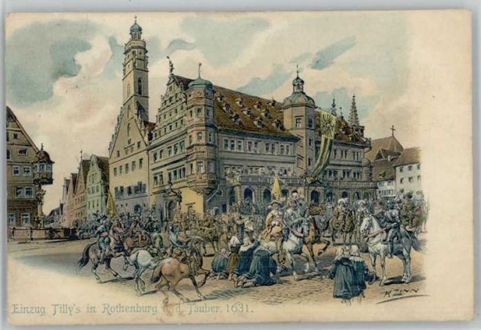Rothenburg Tauber KünstlerK. Zinn