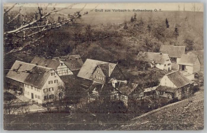 Vorbach Rothenburg Tauber