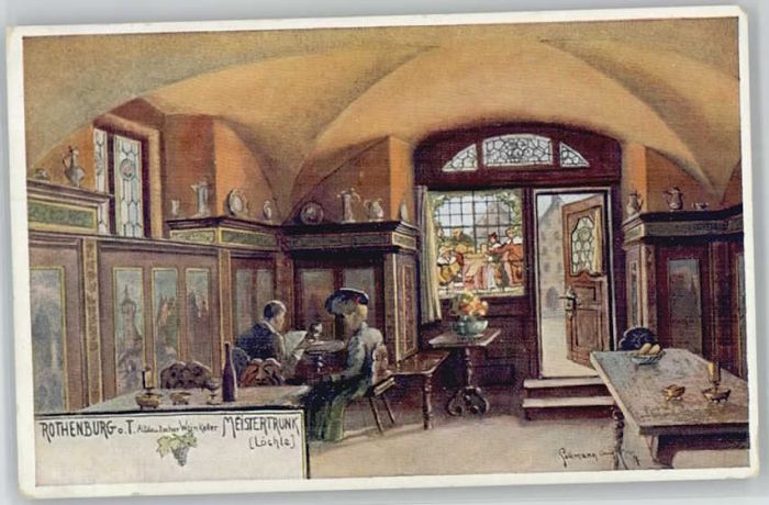 Rothenburg Tauber Künstlerkarte