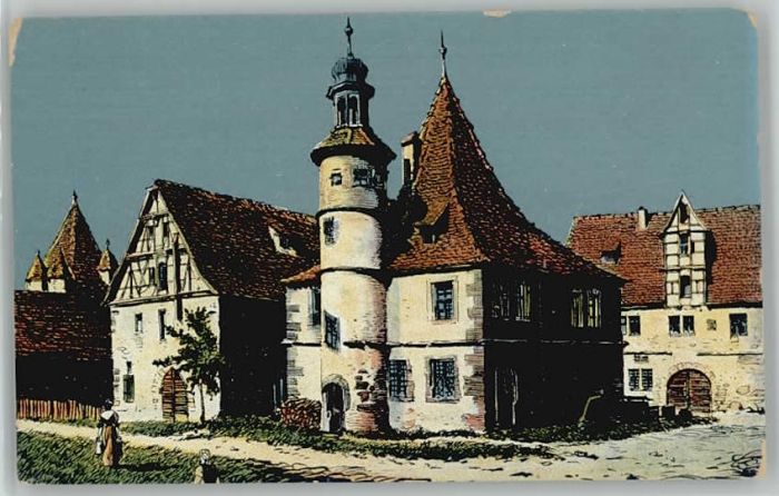 Rothenburg Tauber [Handschriftlich] Hegereiterhaus