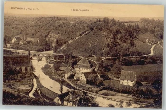 Rothenburg Tauber  ungelaufen ca. 1910