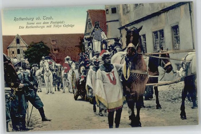 Rothenburg Tauber  ungelaufen ca. 1920