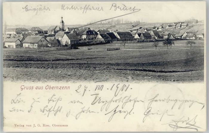 Obernzenn  x 1901