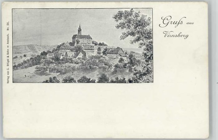 Virnsberg Mittelfranken  ungelaufen ca. 1900