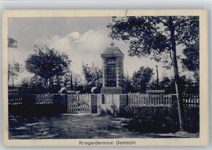 Dombuehl rieger Denkmal  ungelaufen ca. 1920