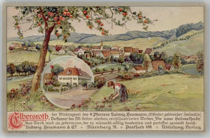 Elbersroth  ungelaufen ca. 1920