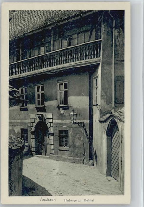 Ansbach Mittelfranken  ungelaufen ca. 1920
