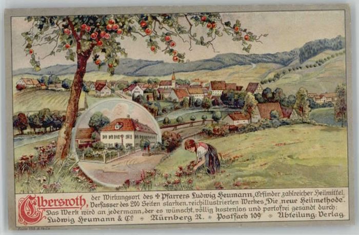 Elbersroth  ungelaufen ca. 1920