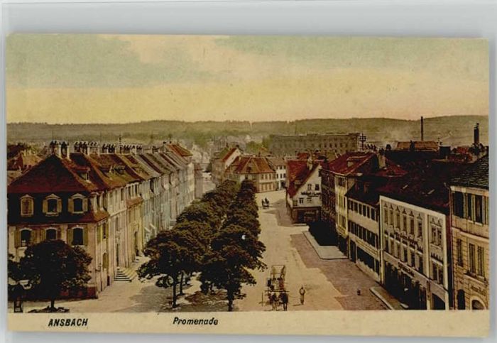 Ansbach Mittelfranken  ungelaufen ca. 1910