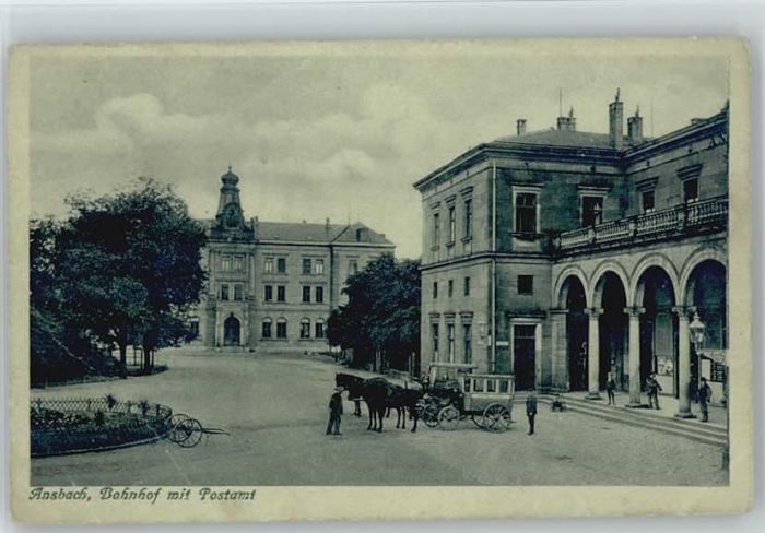 Ansbach Mittelfranken Feldpost x 1914