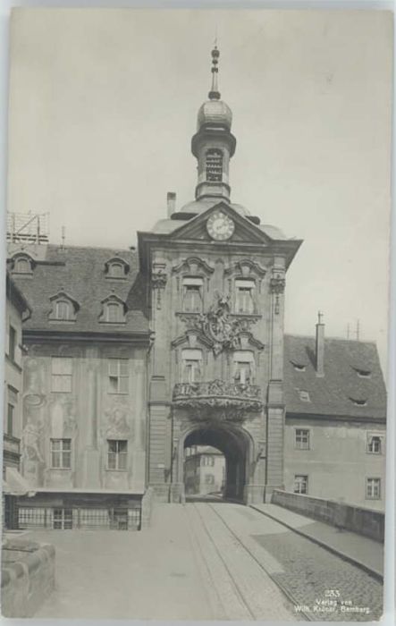 Bamberg Rathaus ungelaufen ca. 1910