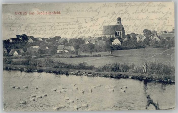 Grosslellenfeld Feldpost x 1919