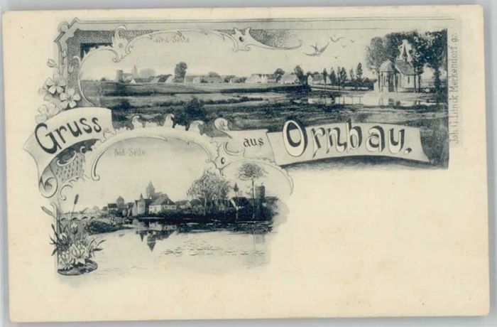 Ornbau  ungelaufen ca. 1900