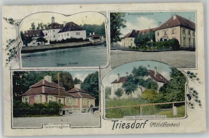 Triesdorf  Weisses Schloss  x 1910