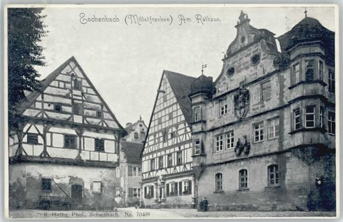 Eschenbach Mittelfranken Eschenbach Rathaus x 1915