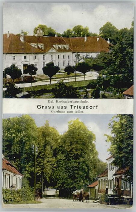 Triesdorf  Gasthaus Adler x 1911