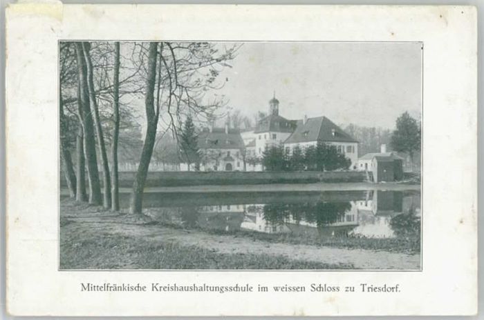 Triesdorf  Weisses Schloss x 1915
