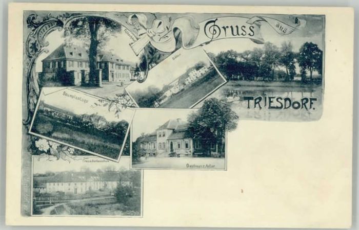 Triesdorf   ungelaufen ca. 1900