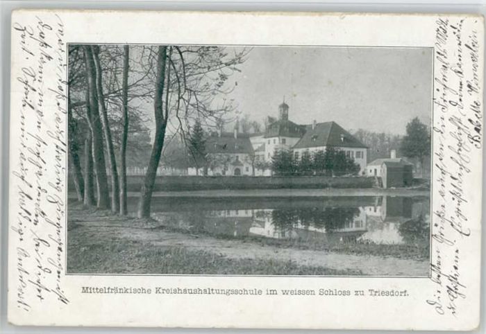 Triesdorf  Weisses Schloss x 1914
