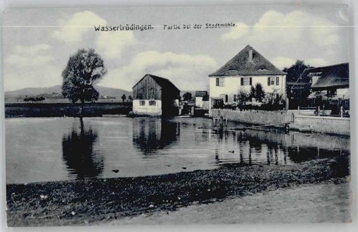 Wassertruedingen ungelaufen ca. 1910