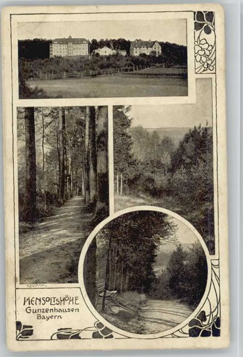 Gunzenhausen Altmuehlsee ensoltshöhe ungelaufen ca. 1920