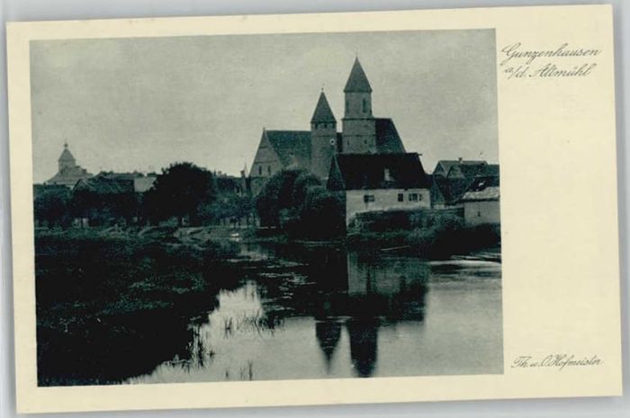 Gunzenhausen Altmuehlsee ungelaufen ca. 1920