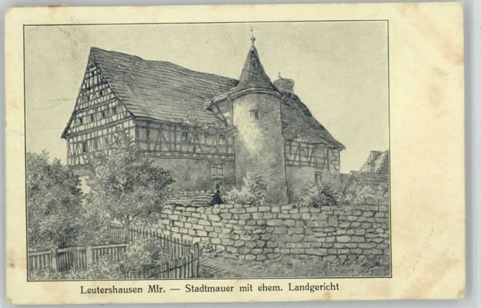 Leutershausen Mittelfranken x 1920