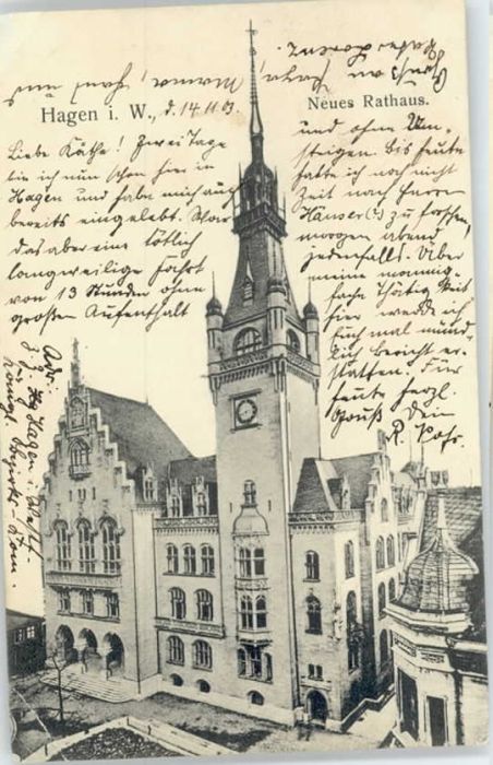 Hagen Westfalen Rathaus