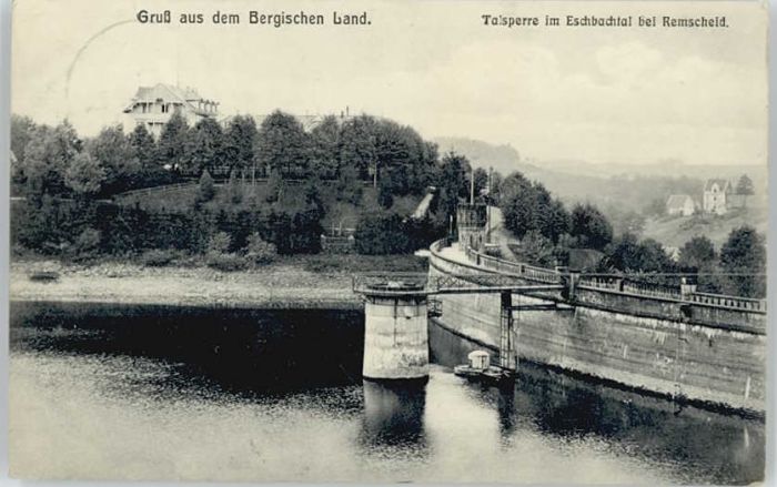 Remscheid Eschbachtal Talsperre