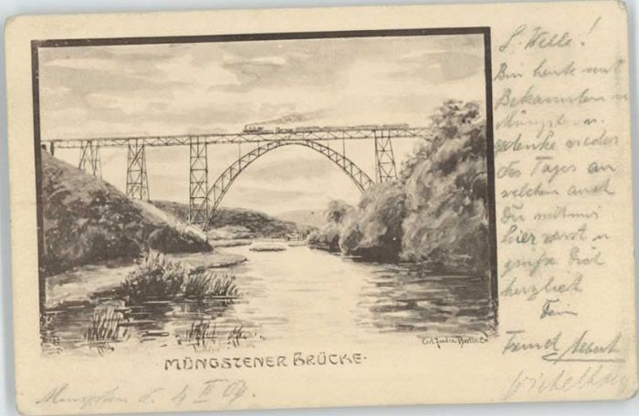 Muengsten rücke KünstlerCarl Jander x