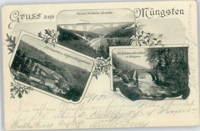 Muengsten orsbach Schloss Küppelstein Kaiser Wilh