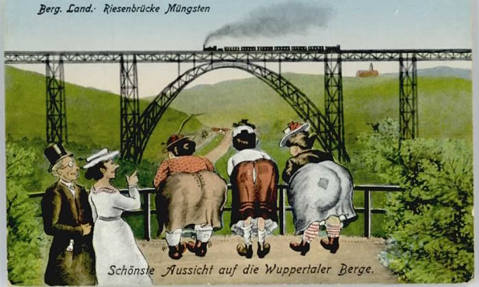 Muengsten ünstlerkarte Brücke *