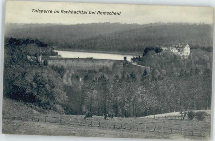 Remscheid Eschbachtal Talsperre