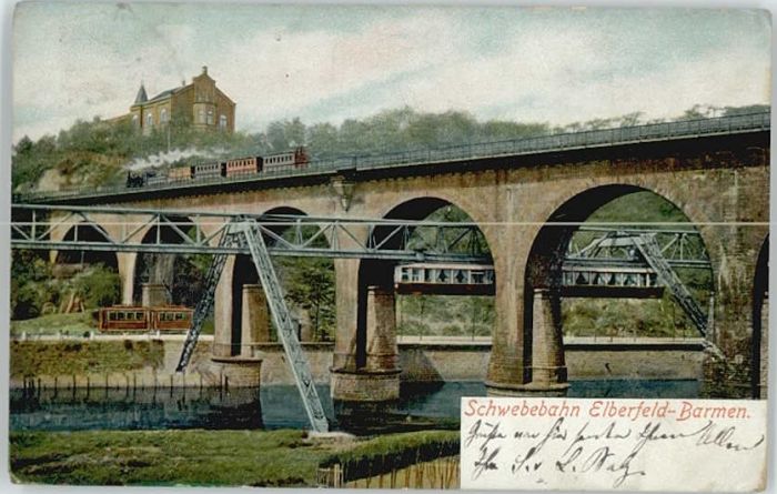 Elberfeld Wuppertal Elberfeld Barmen Schwebebahn