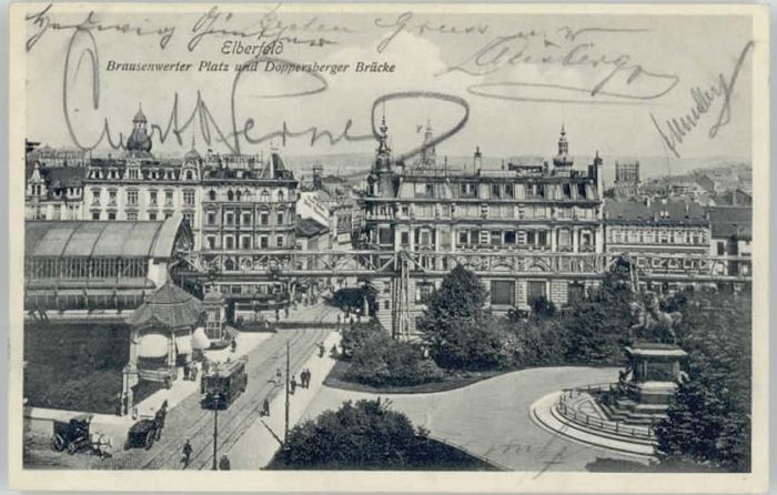 Elberfeld Wuppertal Elberfeld Doppersberger Brücke Brausenw