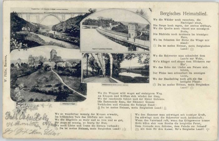 Remscheid Brücke Talsperre Schloss Burg Heimatlie