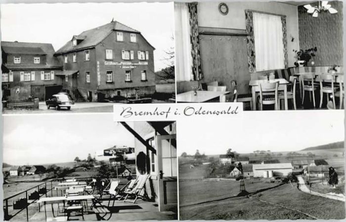 Bremhof Odenwald Gasthaus Pension zur schönen Aussicht