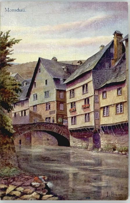 Monschau KünstlerL. Braun