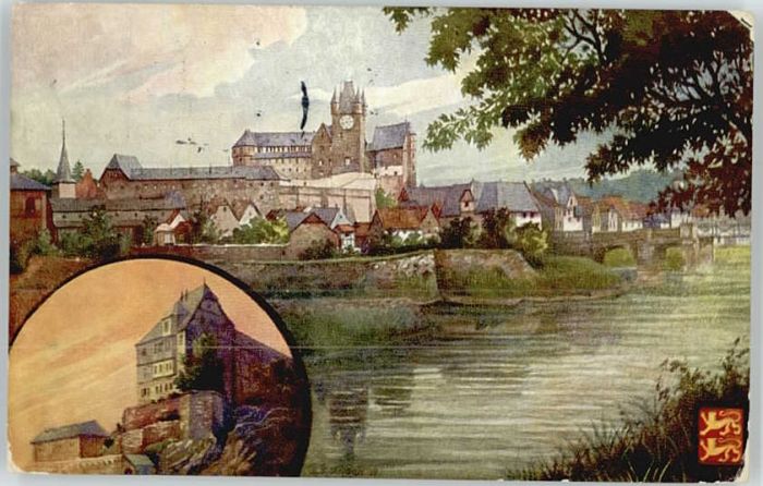 Diez Künstlerkarte Schloss