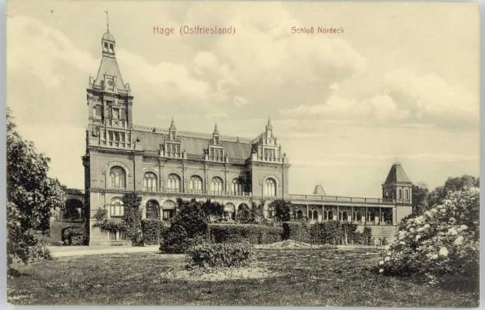 Hage Ostfriesland Schloss Nordeck