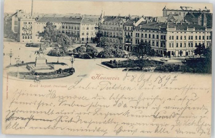 Hannover Ernst August Denkmal