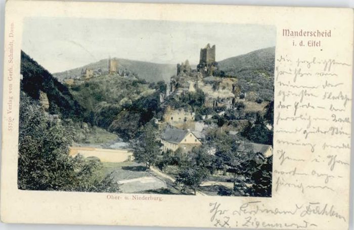 Manderscheid Eifel Niederburg
