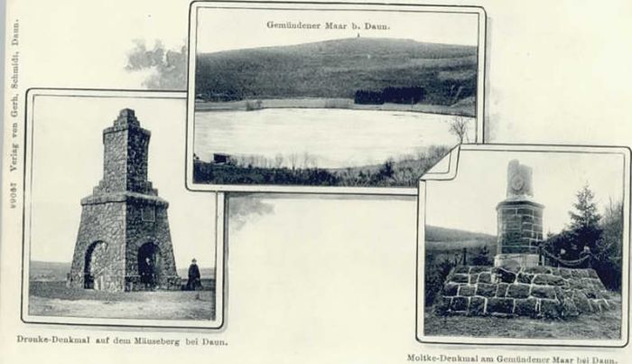 Daun Eifel Daun Dronke Denkmal Moltke Denkmal