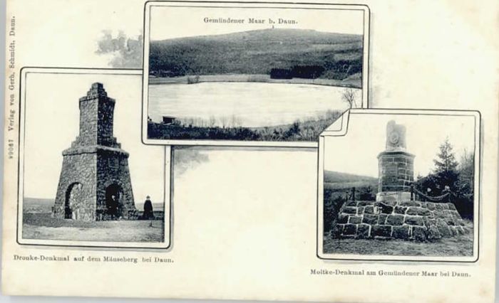 Daun Eifel Daun Dronke Denkmal Moltke Denkmal