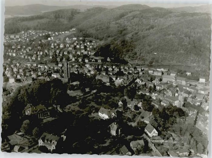 Dillenburg Hessen Fliegeraufnahme