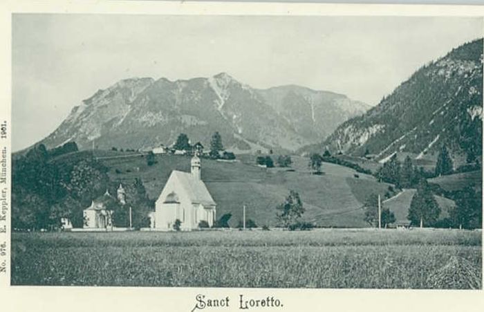 Oberstdorf [handschriftlich] Sankt Loretto